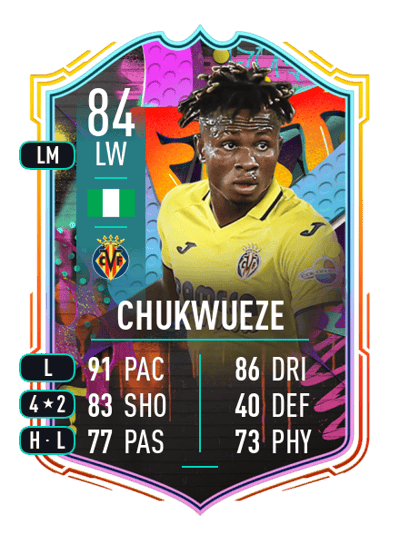 Samuel Chukwueze Out of Position 84 OVR