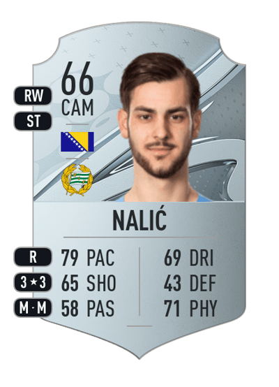 Adi Nalić Rare 66 OVR