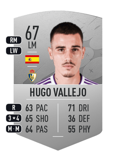Hugo Vallejo Common 67 OVR