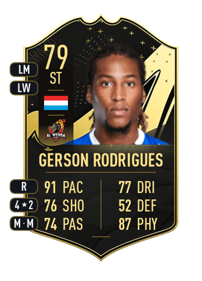 Gerson Rodrigues Team of the Week 79 OVR