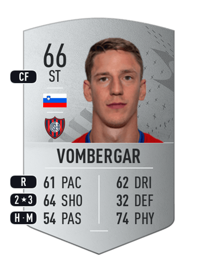 Andrés Vombergar Common 66 OVR