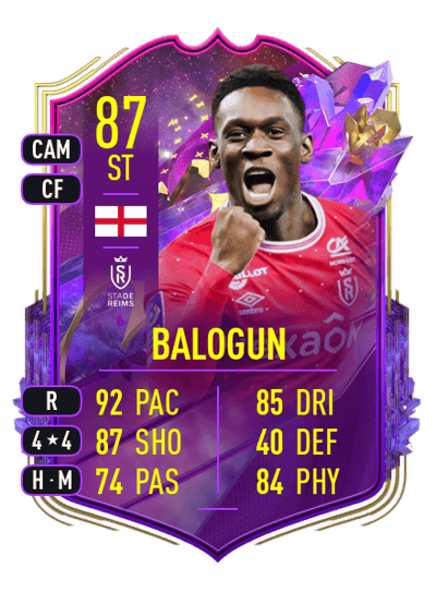 Folarin Balogun FUT Future Stars 87 OVR