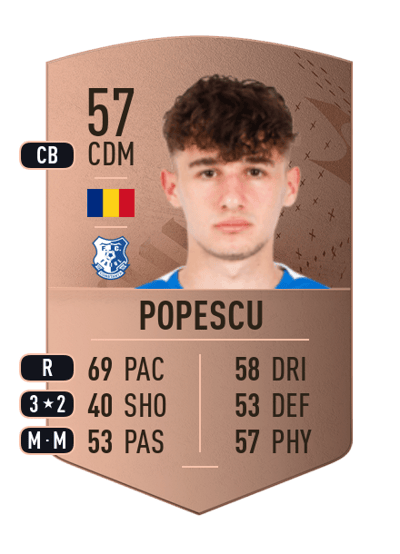 Nicolas Popescu Common 57 OVR