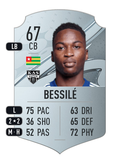 Loïc Bessilé Rare 67 OVR