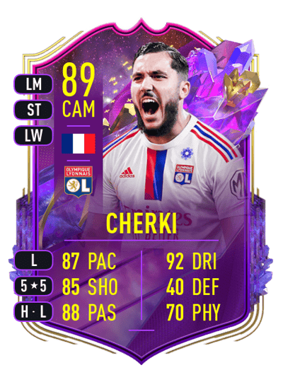 Rayan Cherki FUT Future Stars 89 OVR