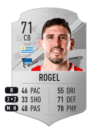 Agustín Rogel Rare 71 OVR