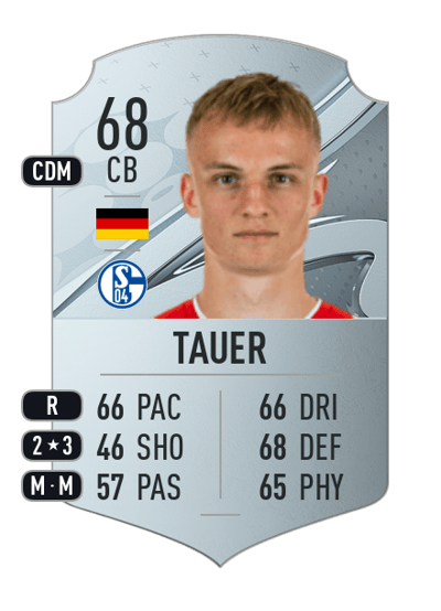 Niklas Tauer Rare 68 OVR