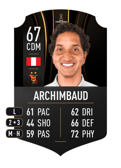 Jean-Pierre Archimbaud CONMEBOL LIBERTADORES 67 OVR