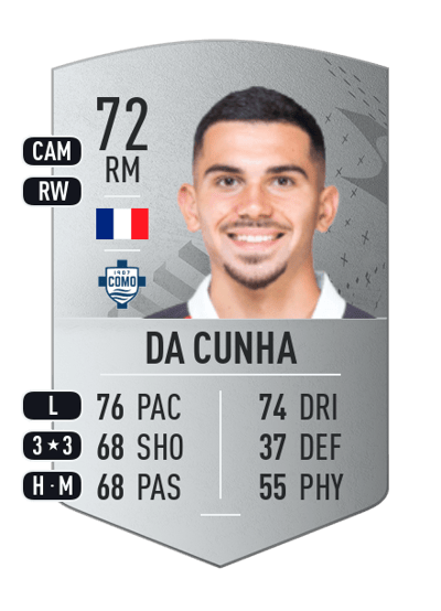 Lucas Da Cunha Common 72 OVR