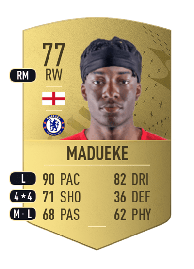 Noni Madueke Common 77 OVR