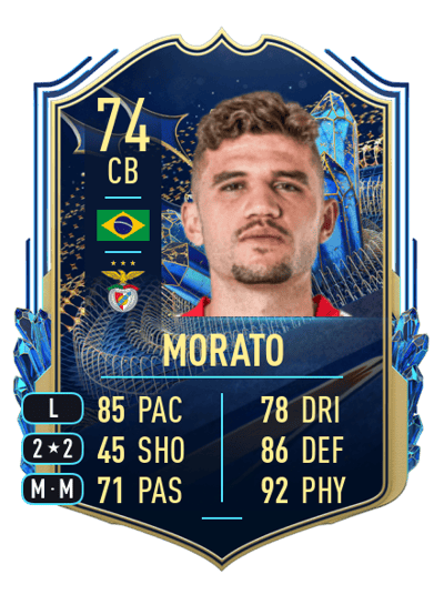 Morato Team of the Season 74 OVR