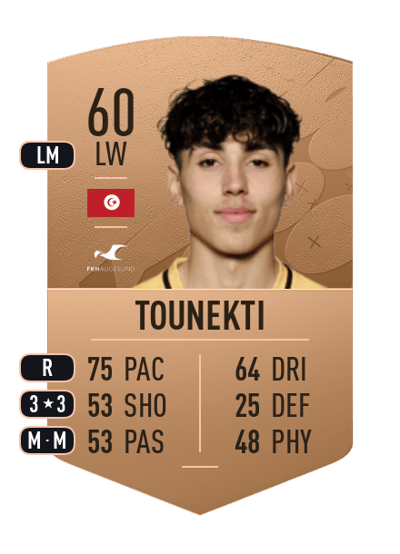 Sebastian Tounekti Common 60 OVR