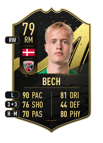 Tobias Bech Team of the Week 79 OVR