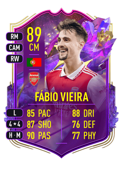Fábio Vieira FUT Future Stars 89 OVR