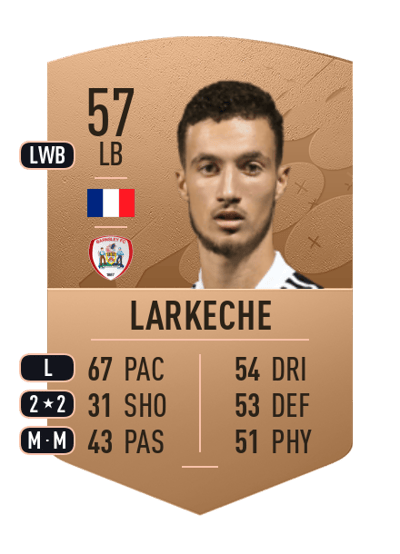 Ziyad Larkeche Common 57 OVR