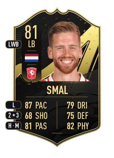 Gijs Smal Team of the Week 81 OVR