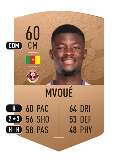 Steve Mvoué Common 60 OVR