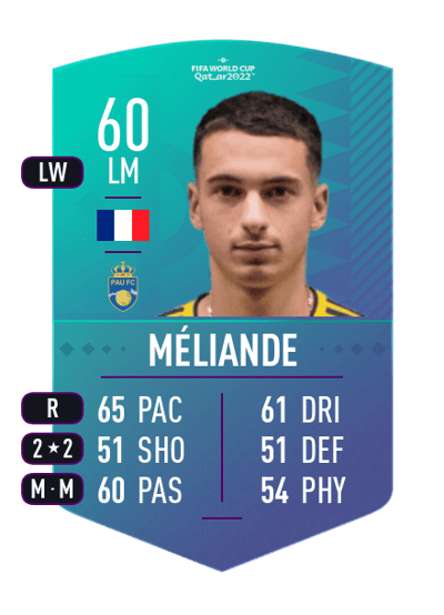 Paul Méliande World Cup Swap Token 60 OVR