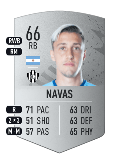 Julián Navas Common 66 OVR