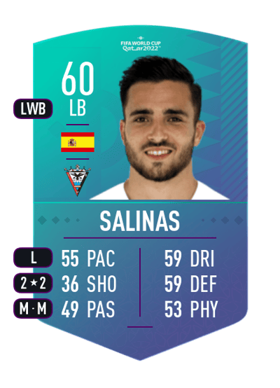 Salinas World Cup Swap Token 60 OVR