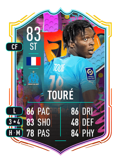 Isaak Touré Out of Position 83 OVR