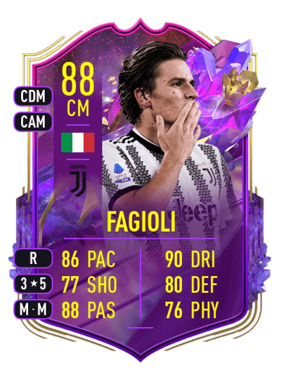 Nicolò Fagioli FUT Future Stars 88 OVR