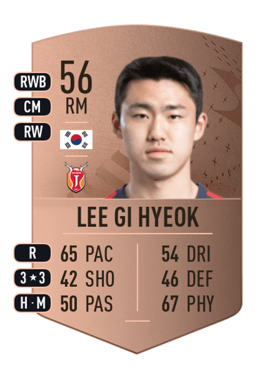 Lee Gi Hyeok Common 56 OVR