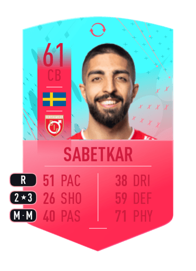 Sean Sabetkar FUT Birthday Swaps Token 61 OVR