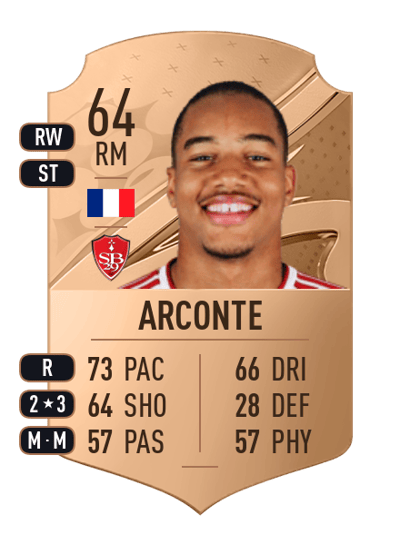 Taïryk Arconte Rare 64 OVR