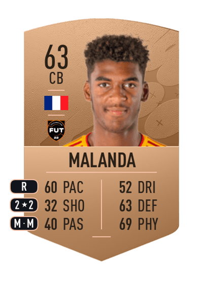 Adilson Malanda Common 63 OVR