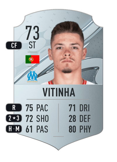 Vitinha Rare 73 OVR