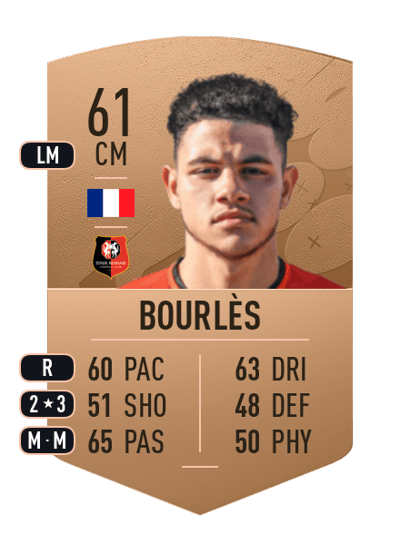 Redwan Bourlès Common 61 OVR