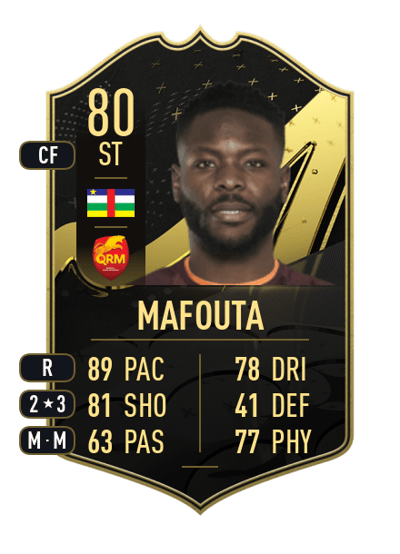 Louis Mafouta Team of the Week 80 OVR