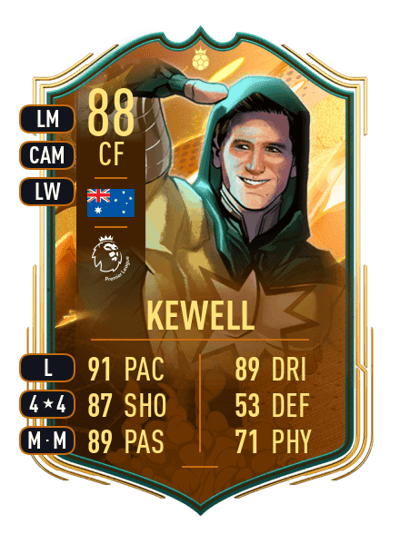 Harry Kewell World Cup Hero 88 OVR