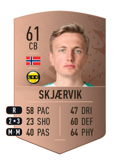 Vetle Skjærvik Common 61 OVR
