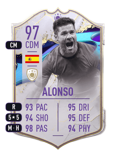 Xabi Alonso Cover Stars 97 OVR