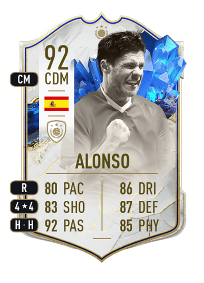 Xabi Alonso TOTY ICON 92 OVR