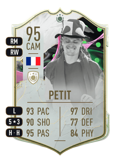 Emmanuel Petit Shapeshifters ICON 95 OVR