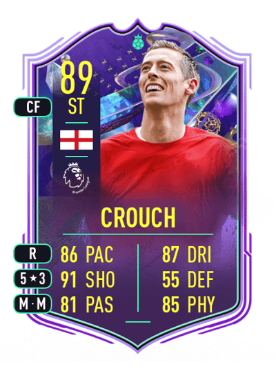 Peter Crouch FANTASY FUT HEROES 89 OVR
