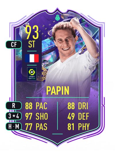 Jean-Pierre Papin FANTASY FUT HEROES 93 OVR