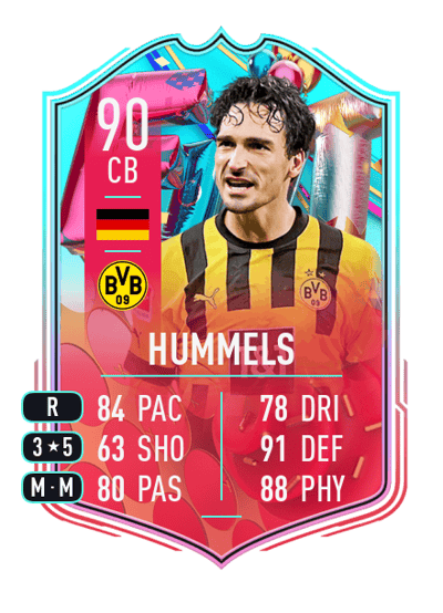Mats Hummels FUT Birthday 90 OVR