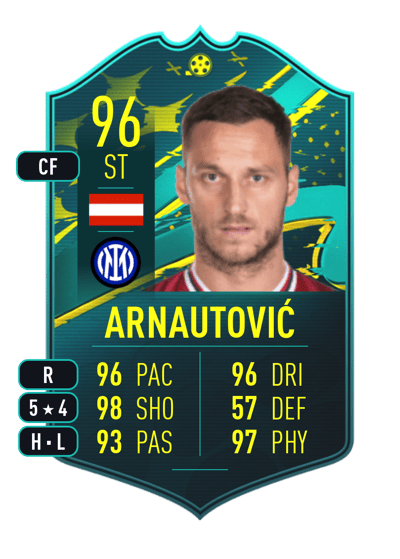 Marko Arnautović PLAYER MOMENTS 96 OVR