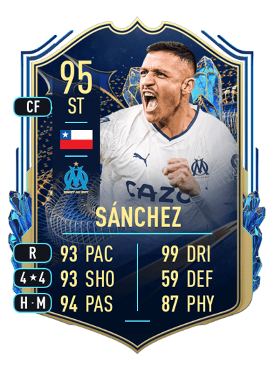 Alexis Sánchez Team of the Season 95 OVR