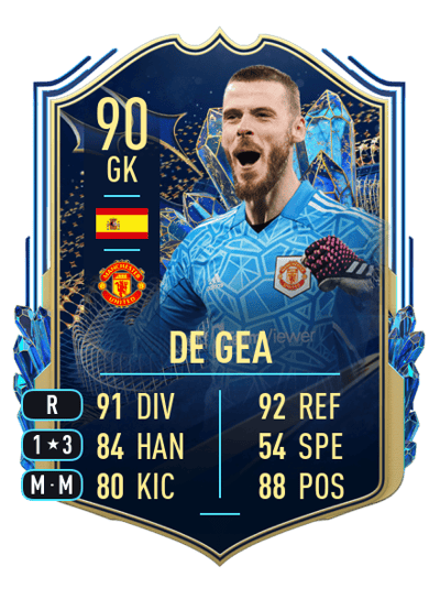 De Gea Team of the Season 90 OVR