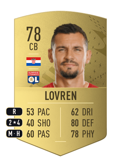 Dejan Lovren Common 78 OVR
