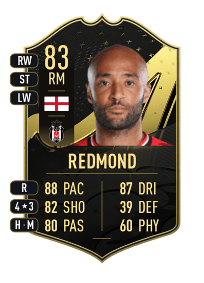 Nathan Redmond Team of the Week 83 OVR