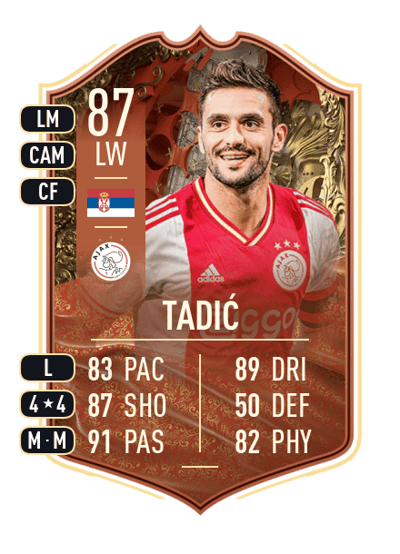 Dušan Tadić FUT CENTURIONS 87 OVR