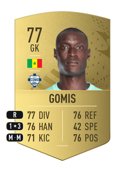 Alfred Gomis Common 77 OVR