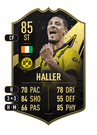 Sébastien Haller Team of the Week 85 OVR