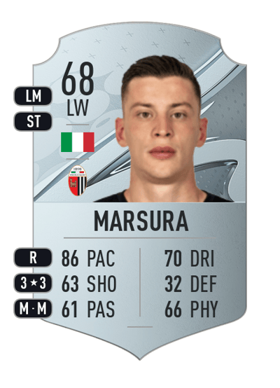 Davide Marsura Rare 68 OVR